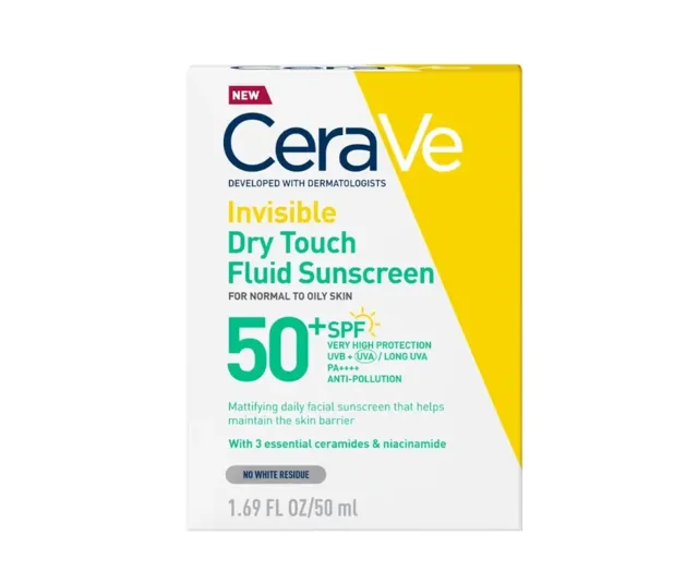 CeraVe Zmatňující opalovací fluid SPF50+ 50 ml