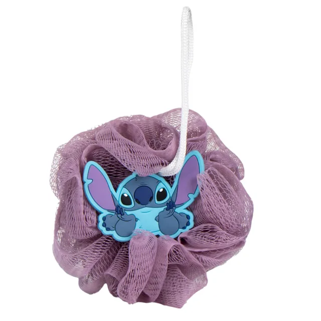 Cerdá Houbička do sprchy Stitch 1 ks fialová