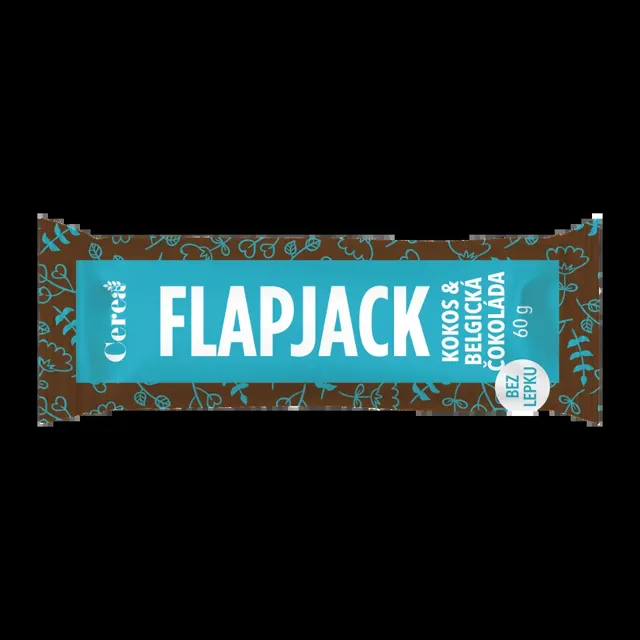 Cerea Flapjack s kokosem a belgickou čokoládou 60 g