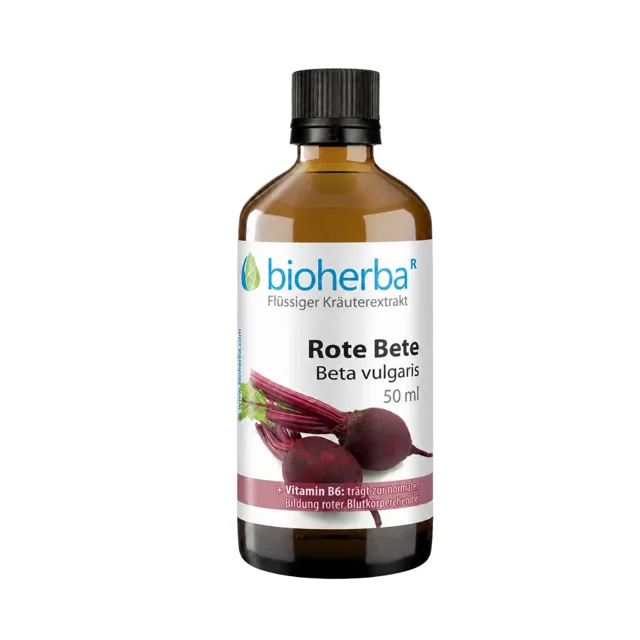 Červená řepa – tinktura kapky – 50 ml – Bioherba