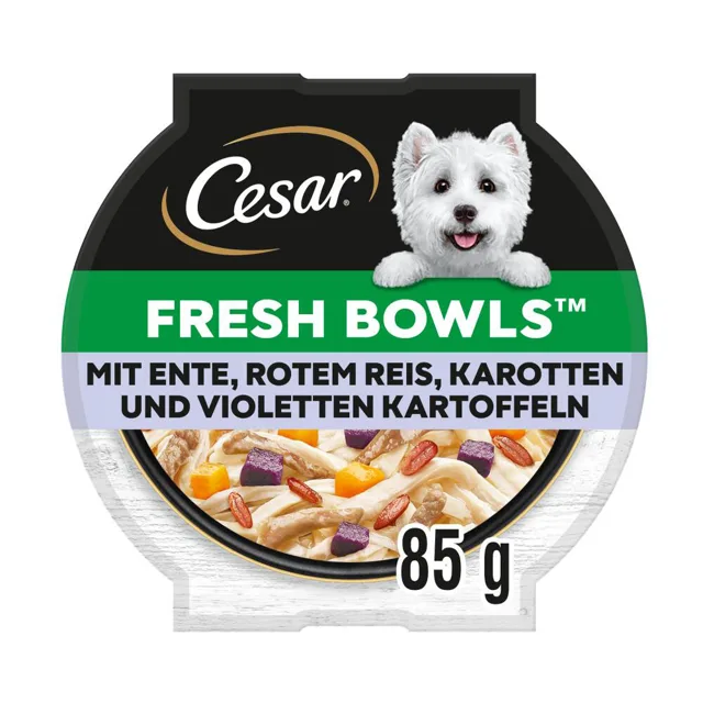 Cesar Fresh Bowls - kachna v omáčce 10 ks (10 x 85 g)