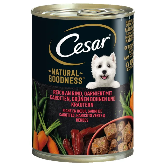 Cesar Natural Goodness - jehněčí (12 x 400 g)