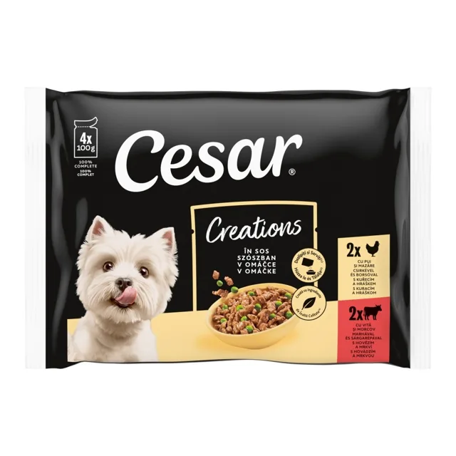 Cesar Selection v omáčce kapsička 4x100 g