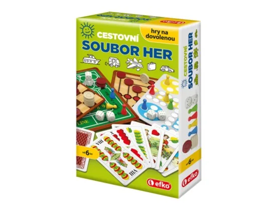 Cestovní soubor her pro celou rodinu