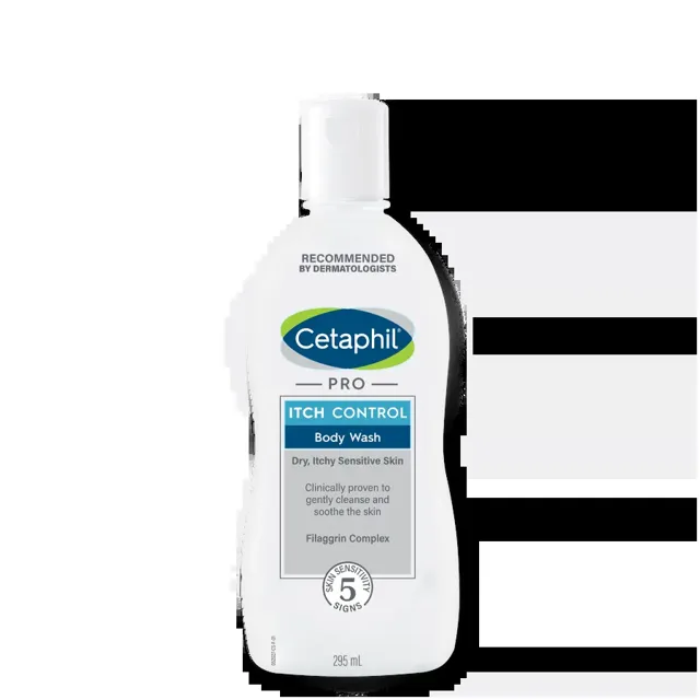 Cetaphil PRO Itch Control mycí emulze pro suchou a svědící pokožku 295 ml