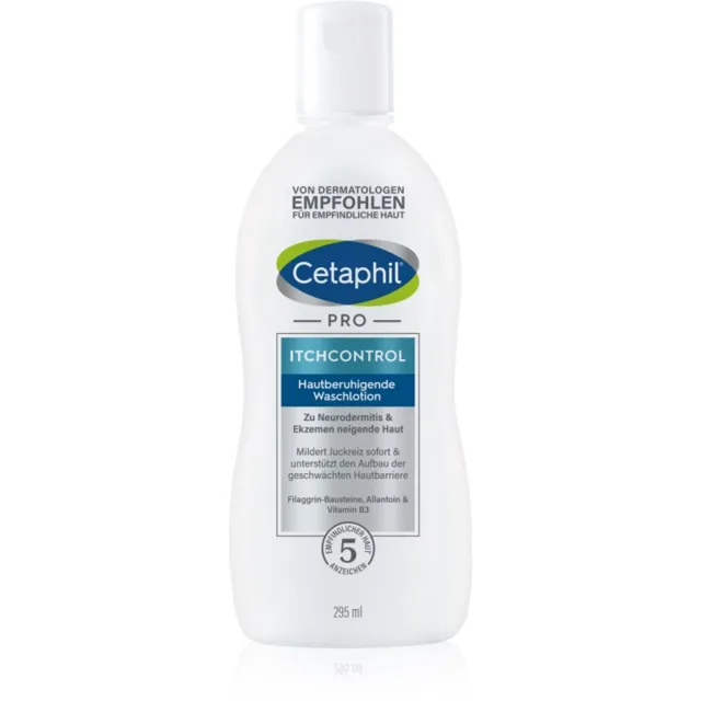 Cetaphil PRO ItchControl Body Wash sprchový gel pro suchou a podrážděnou pokožku 295 ml