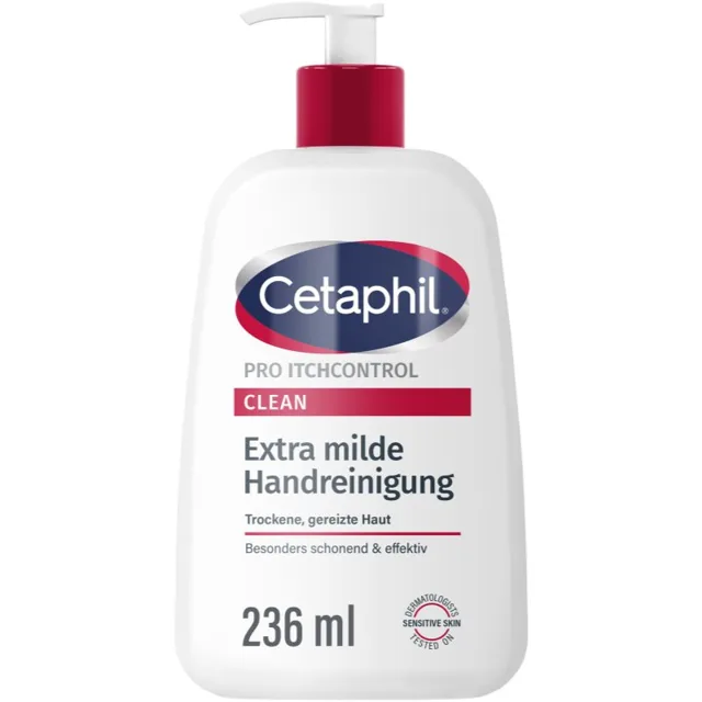 Cetaphil Pro ItchControl Clean jemné tekuté mýdlo na ruce 500 ml
