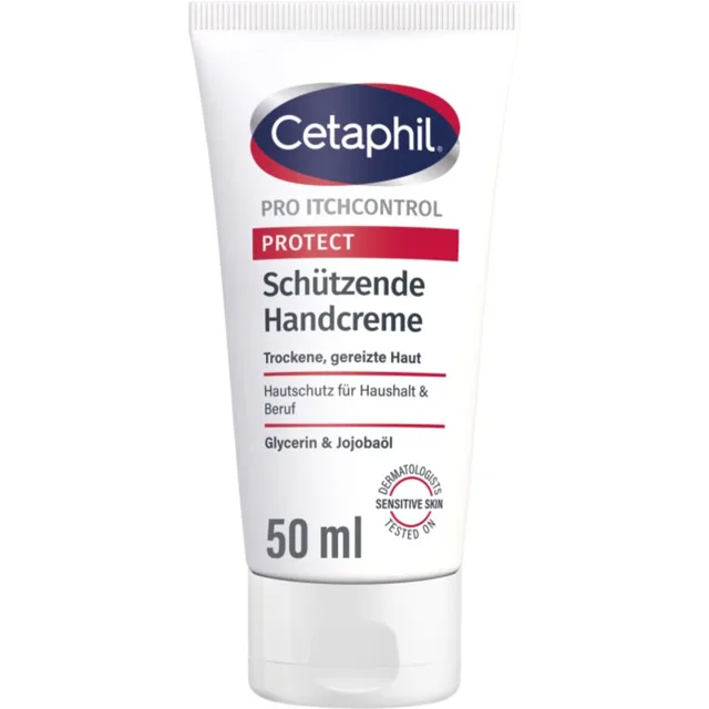 Cetaphil PRO ItchControl Protect ochranný krém na ruce pro suchou pokožku 50 ml