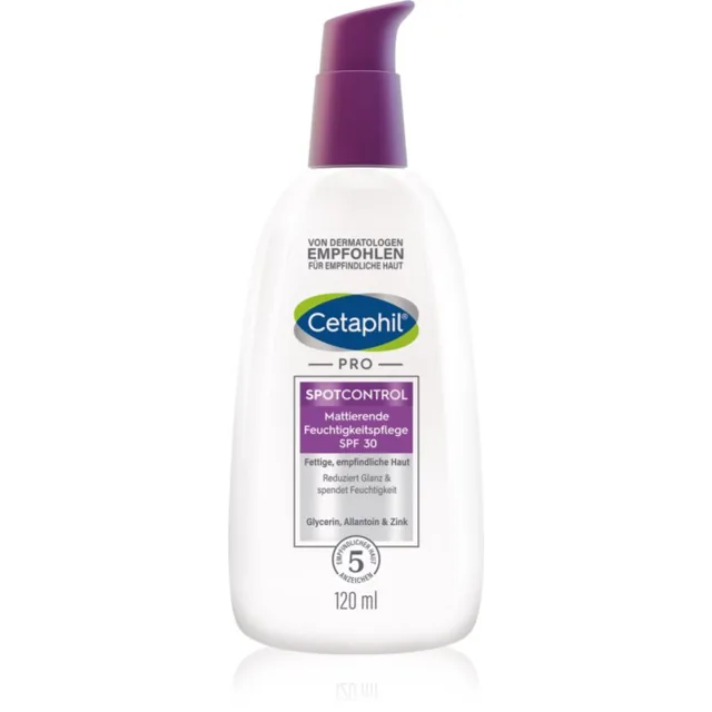 Cetaphil PRO SpotControl Oil Control hydratační matující krém SPF 30 120 ml