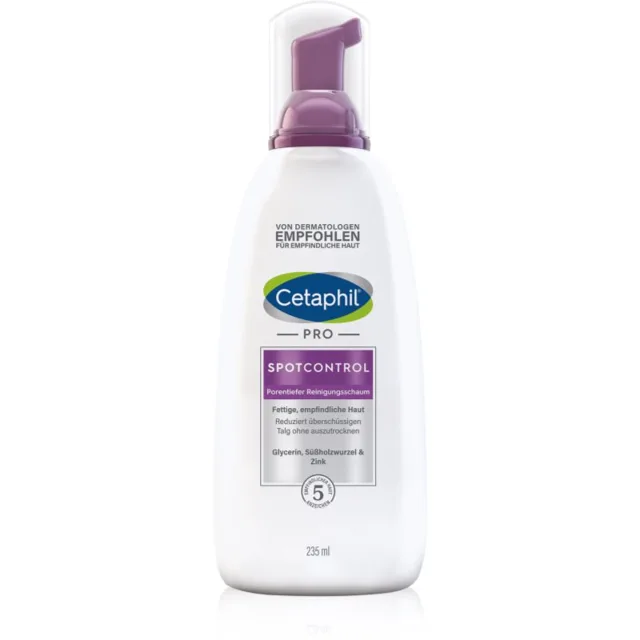 Cetaphil PRO SpotControl Oil Remowing Foam Wash čisticí pěna pro mastnou a problematickou pleť 235 ml