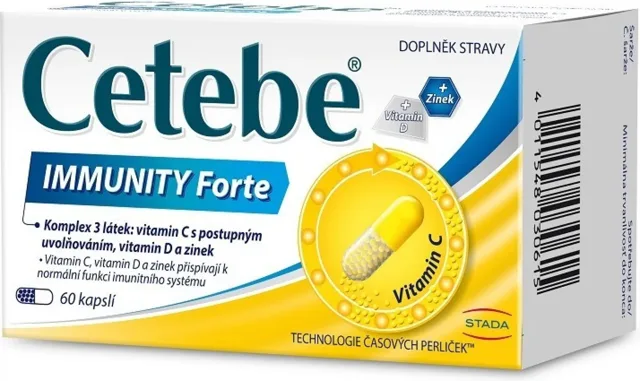 Cetebe Immunity forte 60 kapslí