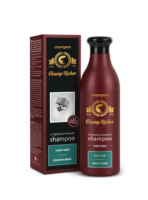 CHAMP-RICHER šampon pro psy s huňatou srstí 250 ml