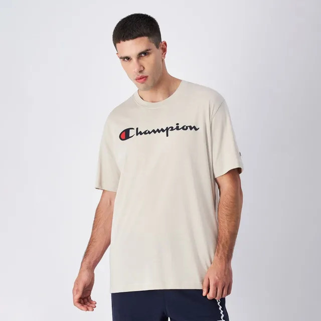 Champion Tričko Big Logo Jersey Grey