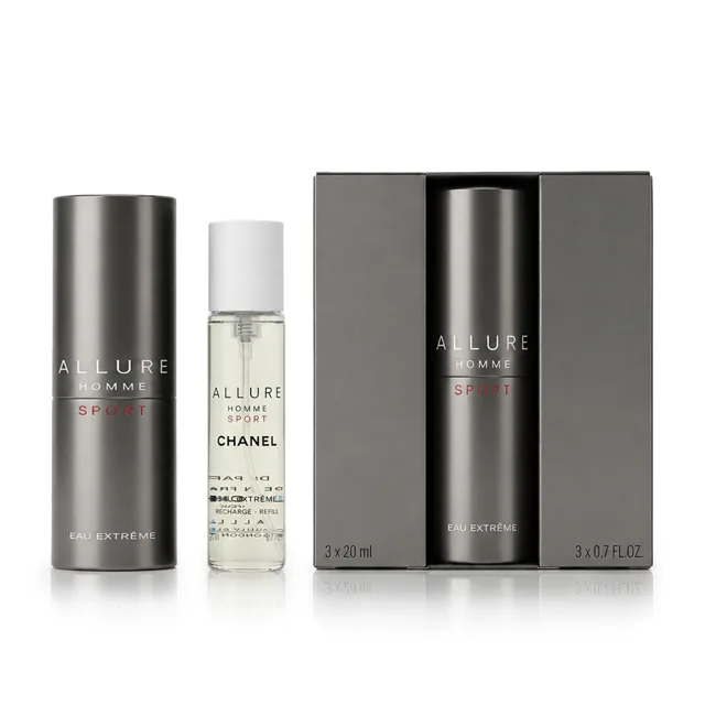 Chanel Allure Homme Sport Eau Extrême EDT plnitelný 20 ml + EDT náplň 2 x 20 ml M 2 x 20 ml M