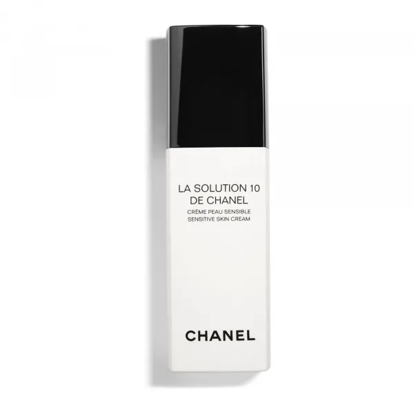 CHANEL LA SOLUTION 10 DE CHANEL  KRÉM NA CITLIVOU PLEŤ - LAHVIČKA S PUMPIČKOU 30ML 30 ml