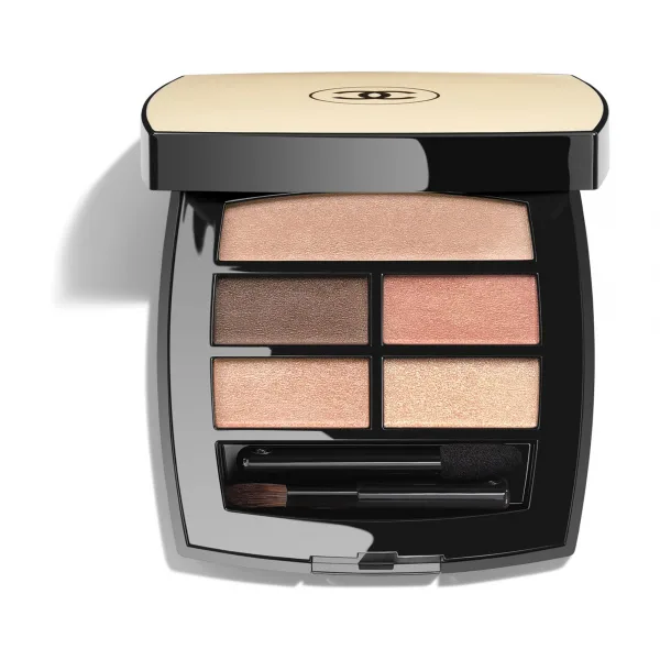 CHANEL Les beiges eyeshadow palette Paletka rozjasňujících očních stínů v přirozených odstínech - WARM 4.5G 4 g