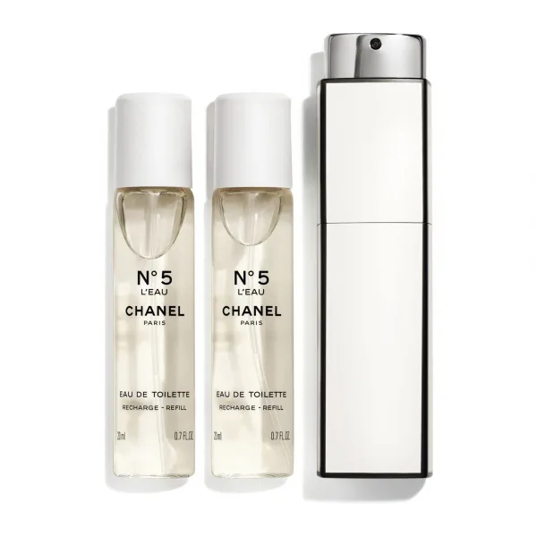 CHANEL N°5 l'eau Eau de toilette twist and spray - 3X20ML 3x 20 ml