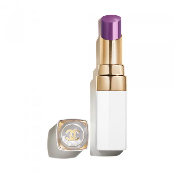 CHANEL ROUGE COCO BAUME – SHINE HYDRATING BEAUTIFYING TINTED LIP BALM TÓNOVANÝ HYDRATAČNÍ BALZÁM ZINTENZIVŇUJÍCÍ KRÁSU RTŮ - 764 CHARMING LILAC 3G 3G