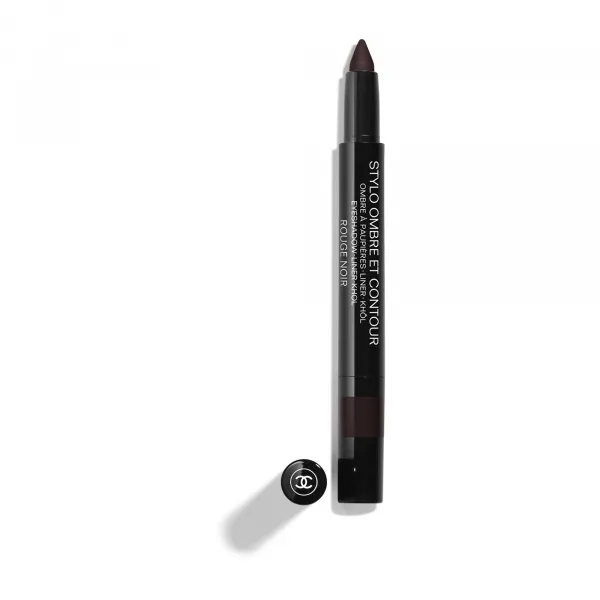 CHANEL Stylo ombre et contour Pero na líčení očí 3 v 1: oční stíny, tužka na oči a kajalová tužka - 08 ROUGE NOIR 0.8G 0 g