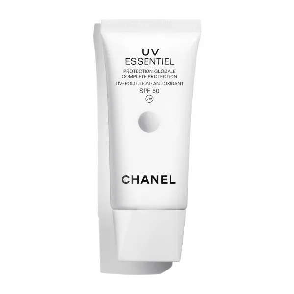 CHANEL Uv essentiel Kompletní ochrana proti uv záření – znečištění – antioxidant spf50 30 ml