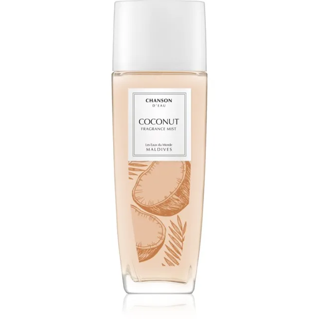 Chanson Chanson d'Eau Les Eaux Du Monde Coconut tělový sprej pro ženy 75 ml
