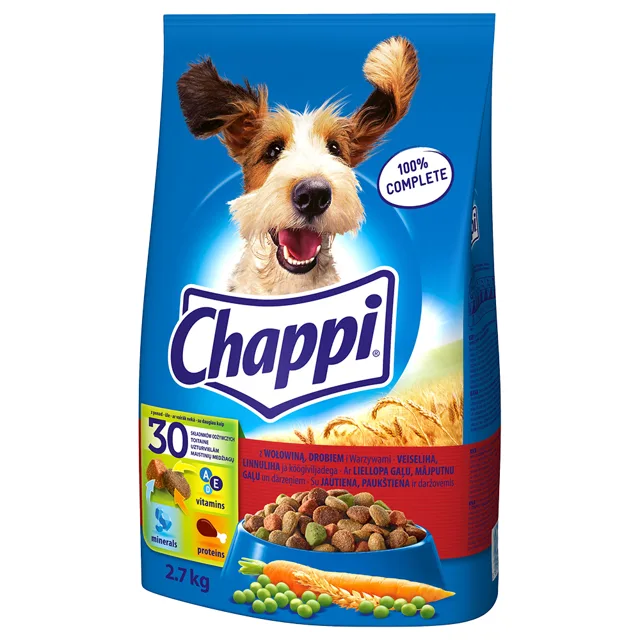 Chappi Beef & Poultry - Výhodné balení 2 x 13,5 kg