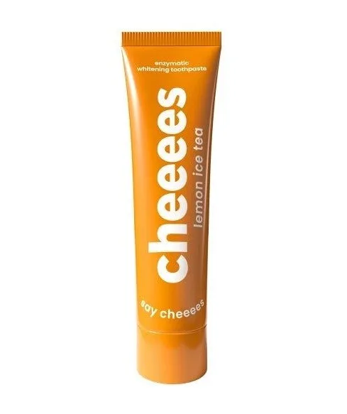 Cheeees Enzymatická bělicí zubní pasta Lemon Ice Tea 60 g