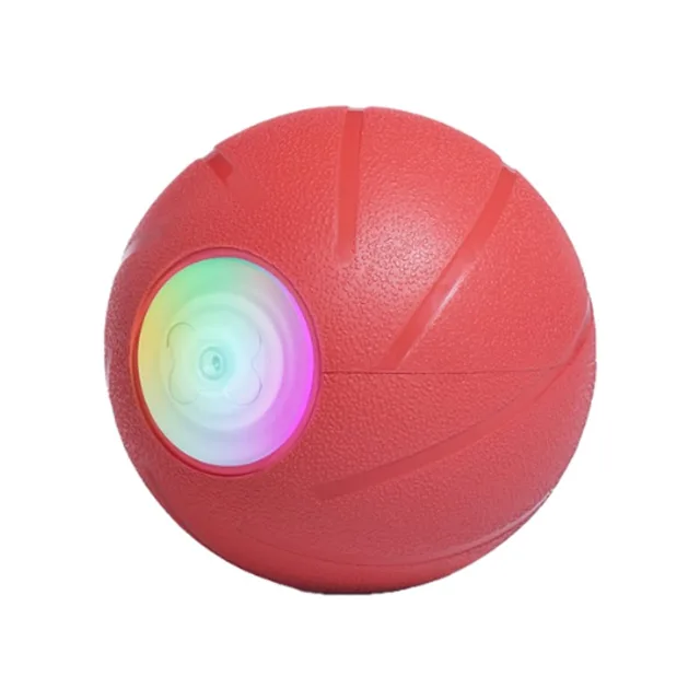 Cheerble Wicked Ball PE pro střední a velké psy červený | Interaktivní hračka pro psy | P59499
