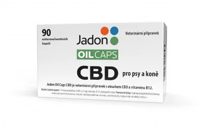 CHEVEKI-GRUS Jadon CBD pro psy a koně oil 90 cps.