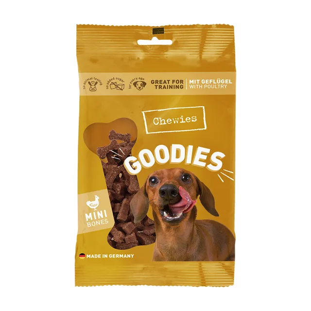 Chewies Goodies Mini - drůbeží 125 g