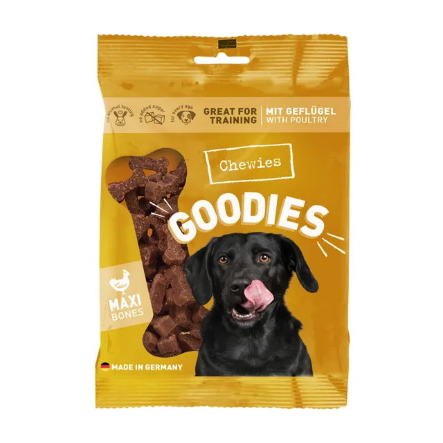 Chewies kostičky (částečně vlhké) - 4 x 200 g drůbeží kostičky