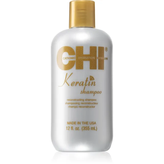 CHI Keratin Reconstructing Shampoo šampon s keratinem pro suché a nepoddajné vlasy 355 ml