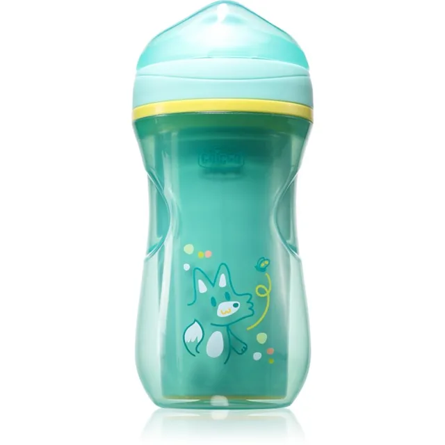 Chicco Active Cup 14m+ tréninkový hrnek Teal 1 ks