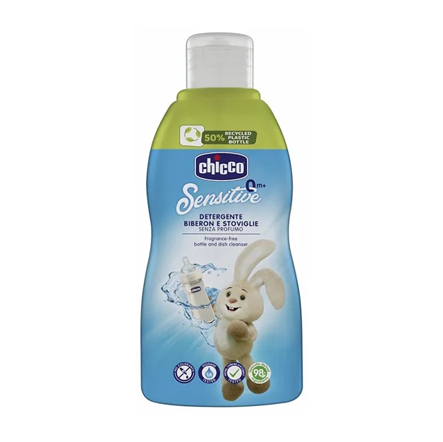 CHICCO Čisticí prostředek na láhve a dudlíky Sensitive 300 ml 0 m+