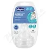 CHICCO Dudlík Perf.5 silikon střed.průtok 2m+ 2ks