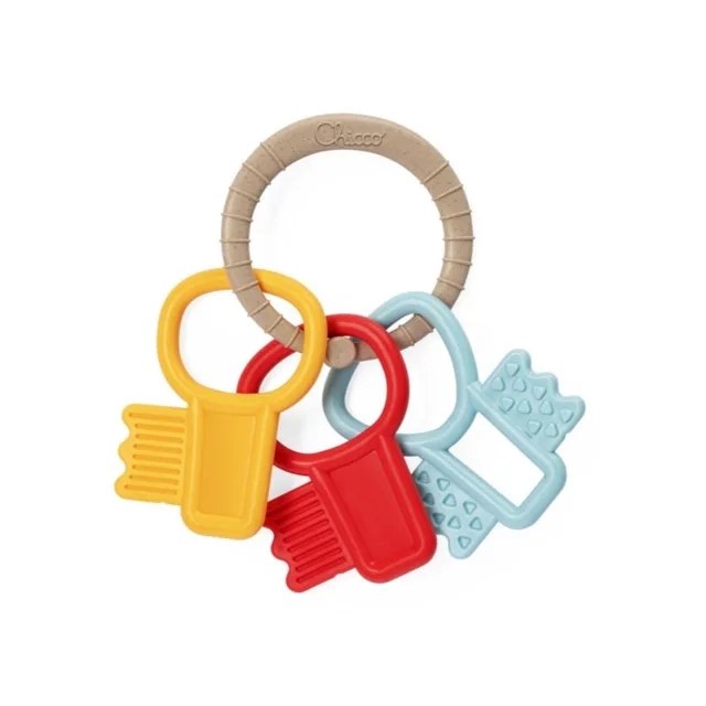 Chicco Eco+ Teething Key Ring kousátko 3 m+ 1 ks