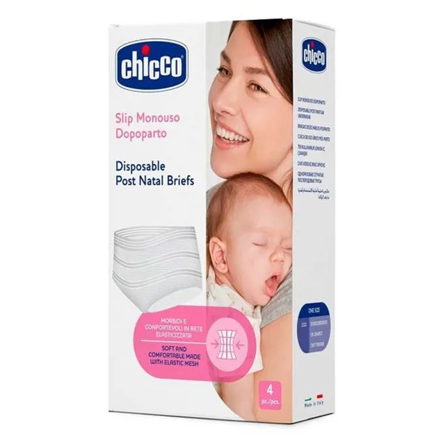 CHICCO Elastické síťované kalhotky univerzální 4 kusy