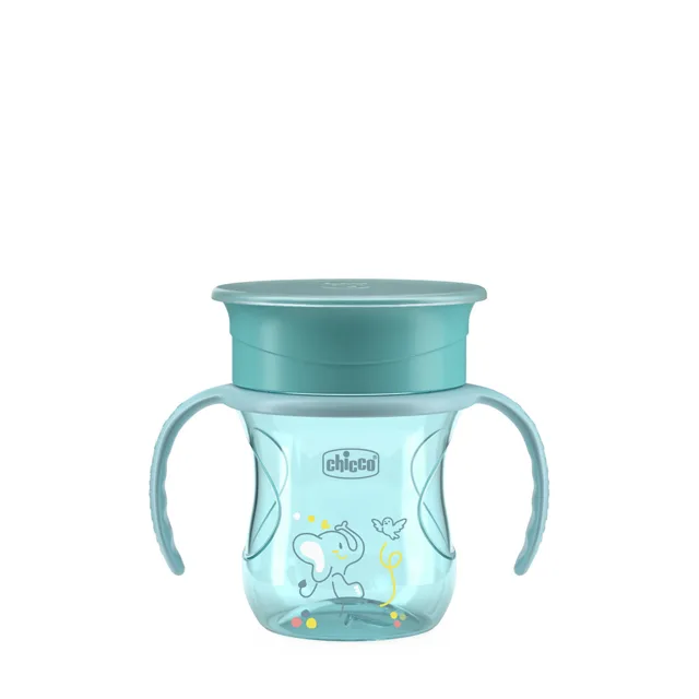 Chicco Hrneček 360 Perfect X s držadly 12m+ 200 ml teal