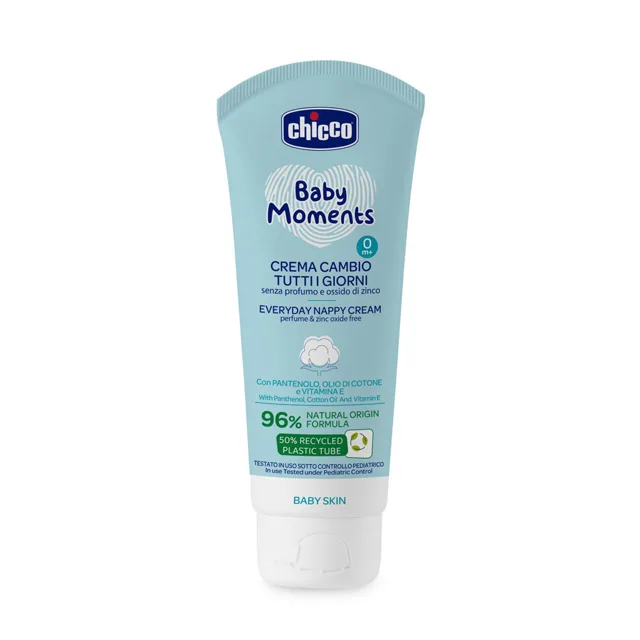 Chicco Krém na zadeček Baby Moments 0m+ 100 ml