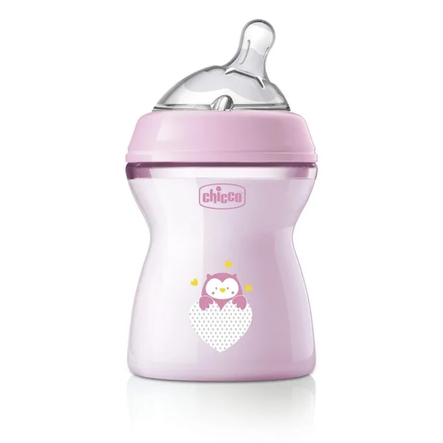 Chicco Láhev kojenecká antikolik Natural Feeling 2m+ 250 ml dívčí