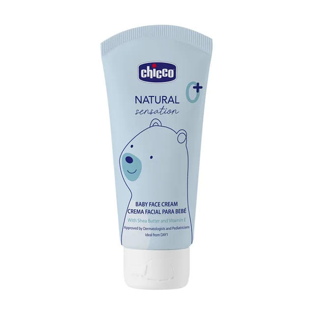 CHICCO Natural Sensation krém s bambuckým máslem a vitamínem E 50 ml