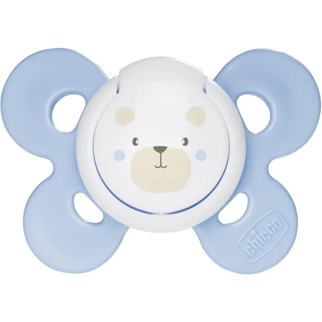 Chicco Physio Comfort 2-6 m dudlík Bear 1 ks