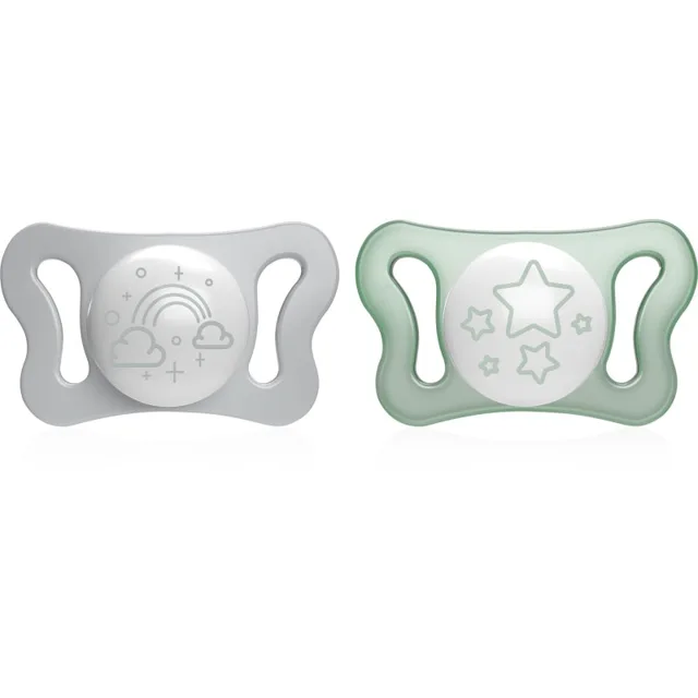 Chicco Physio Micro 0-2 m dudlík Night 2 ks