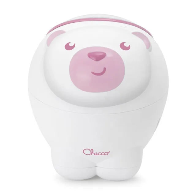 Chicco Projektor s polární září Polární medvěd růžový