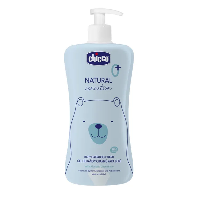 Chicco Šampon na vlasy a tělo Natural Sensation 0m+ 500 ml