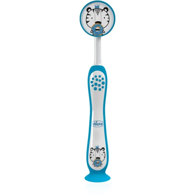 Chicco Toothbrush 3-6y+ zubní kartáček pro děti Tiger 1 ks