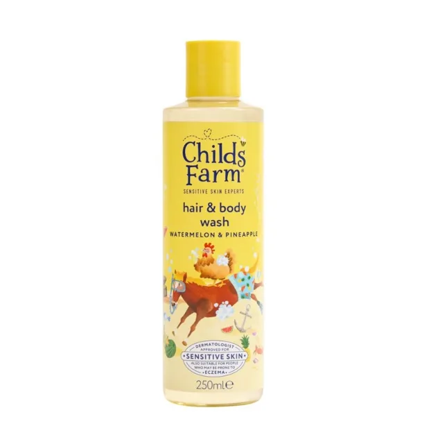 Childs Farm Mycí emulze na vlasy a tělo meloun a ananas 250 ml