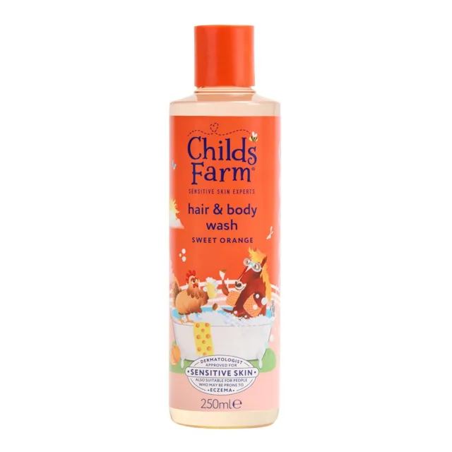 Childs Farm Mycí emulze na vlasy sladký pomeranč 250 ml