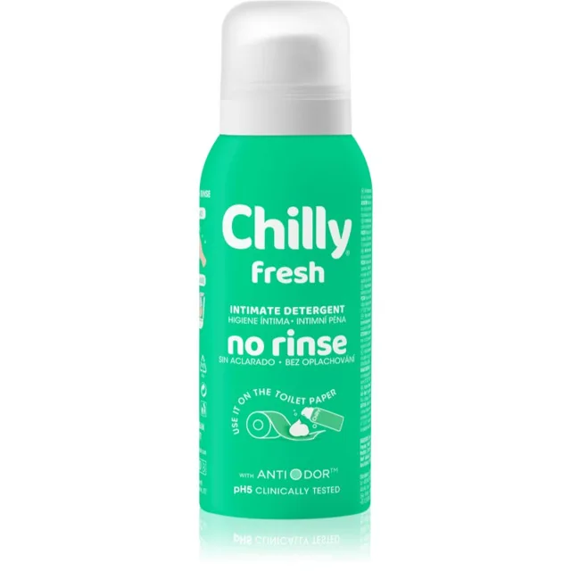 Chilly Fresh No Rinse intimní mycí pěna bez oplachu 100 ml
