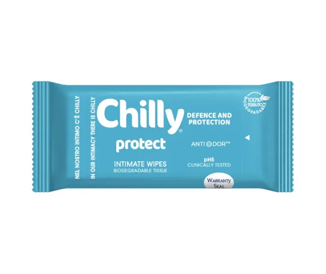 Chilly Intima Protect ubrousky pro intimní hygienu 12 ks